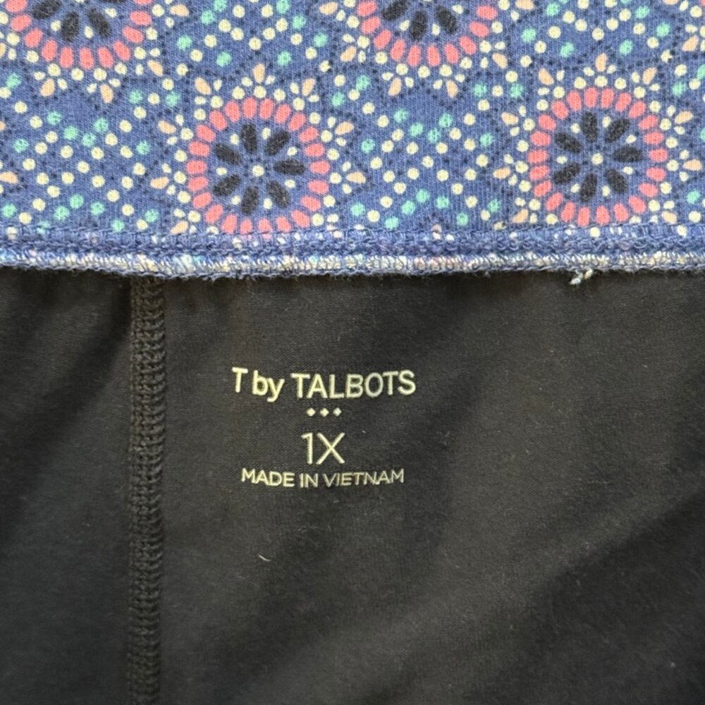 Patterned Talbots Skort - 1X - Picture 4 of 5